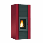 Poêle à pellet granulés Palazzetti MARTINA IDRO Lux 10 ou 15kw Acier