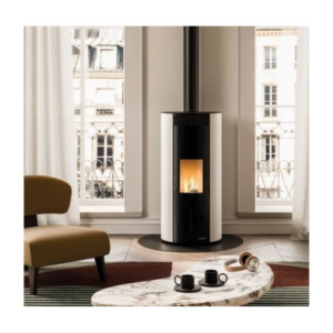 Poêle à pellets "granulés" Palazzetti Ecofire EMILY 6 ou 9 Kw Noir ou Blanc – Image 8