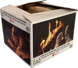 Bischofberger Holz – Bois de hêtre suisse 15 kg (33 cm) – Image 5