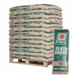 Pellets VanRoje – Normes DIN Plus & EN Plus – Palette 65 Sacs (15 kg)