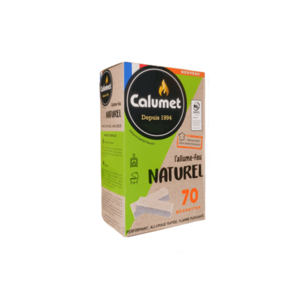 Calumet – Bûchettes allume-feu 100 % naturel (70 unités)