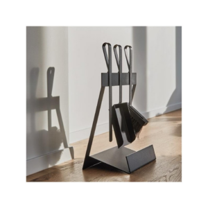 Serviteur ATLAS – Compact pour poêles et cheminées – 3 accessoires inclus