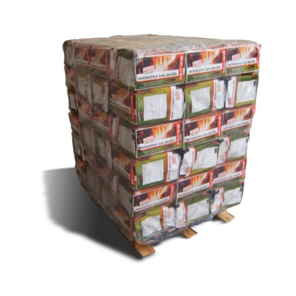Palette de bûches densifiées – 72 sacs de 12 kg