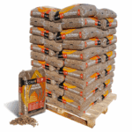 Pellets Premium CRÉPITO® – Palette de 72 Sacs (15 kg) – 100 % Bois Vierge