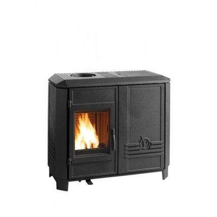Poêle mixte INVICTA CAROLO MIX – Bois et granulés – 6,5 kW – Fonte française