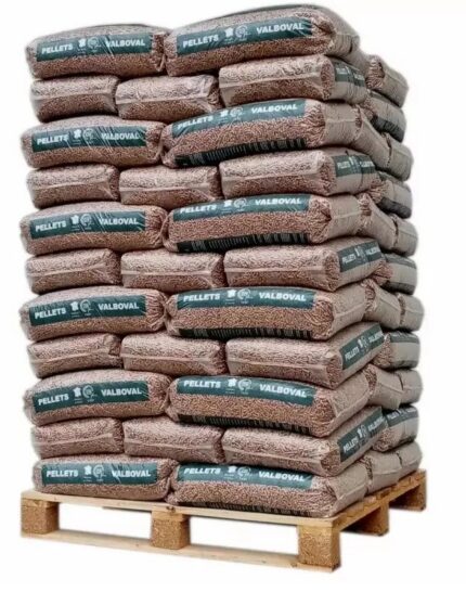 Palette de Granulés de Bois Brazeco PREMIUM – 65 Sacs de 15 kg – Certifiés DIN+ & ENplus A1