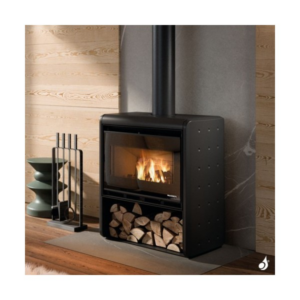 Poêle à bois Palazzetti ASIA 9KW avec Ventilation Air Chaud Frontale