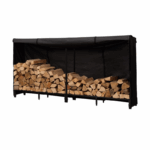 STOCKER – Range-bûches extérieur modulable – Jusqu’à 1 stère